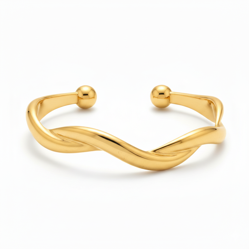 Bracelet Jonc Ondulé