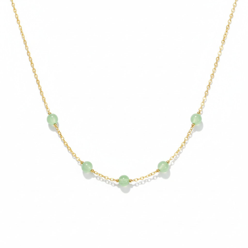 Collier Doré Perle Essentielle