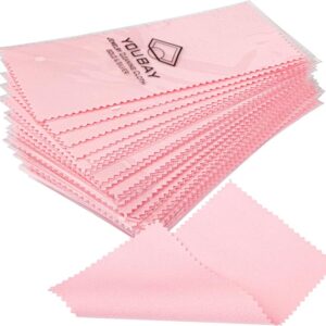Lot de 30 chiffons de nettoyage pour bijoux